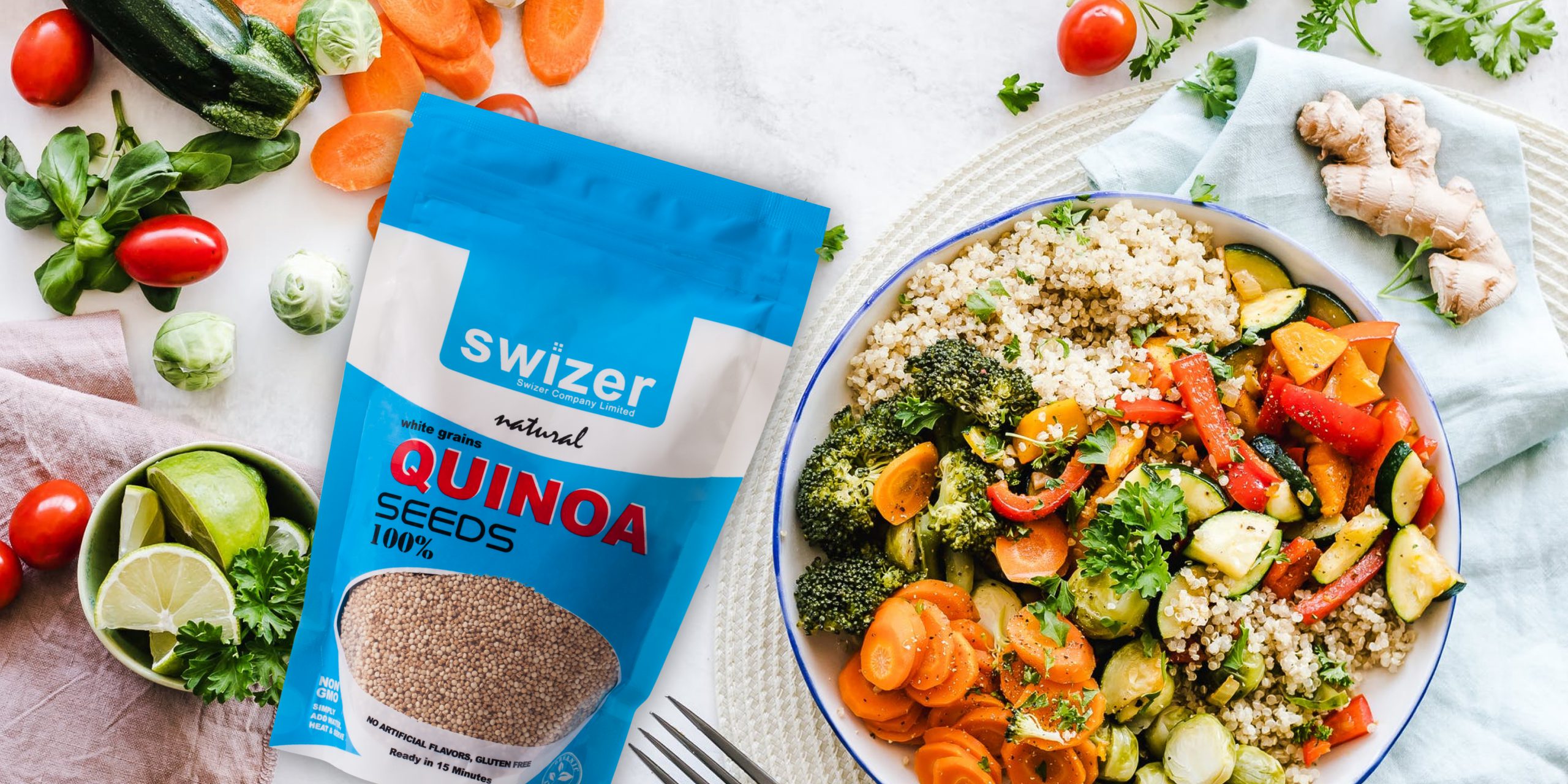Swizer Superfoods อาหารสุขภาพ – อาหารสุขภาพ เมล็ดเจีย Chia seed ค